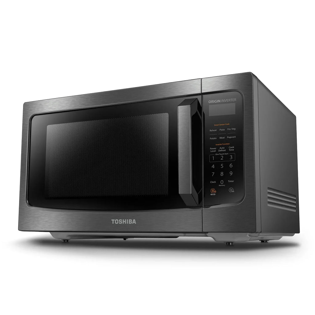 Nouveauté 2026 – Fours à micro-ondes de comptoir Toshiba 1,2 pi³ en acier inoxydable