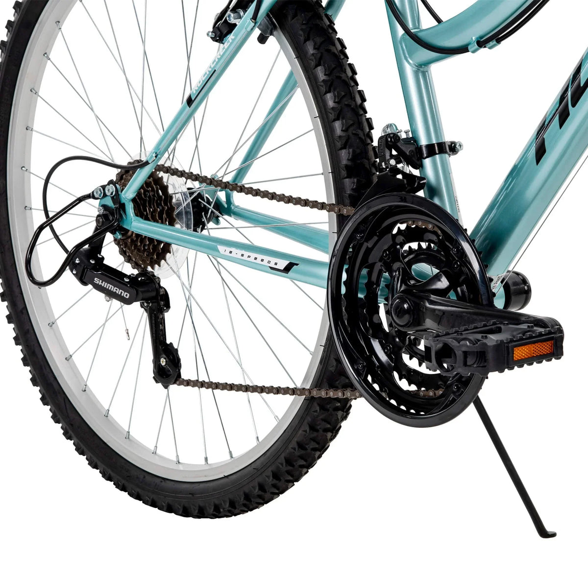 Nouveauté 2026 – VTT Huffy Rock Creek 26 pouces pour femme, 18 vitesses, , couleur menthe