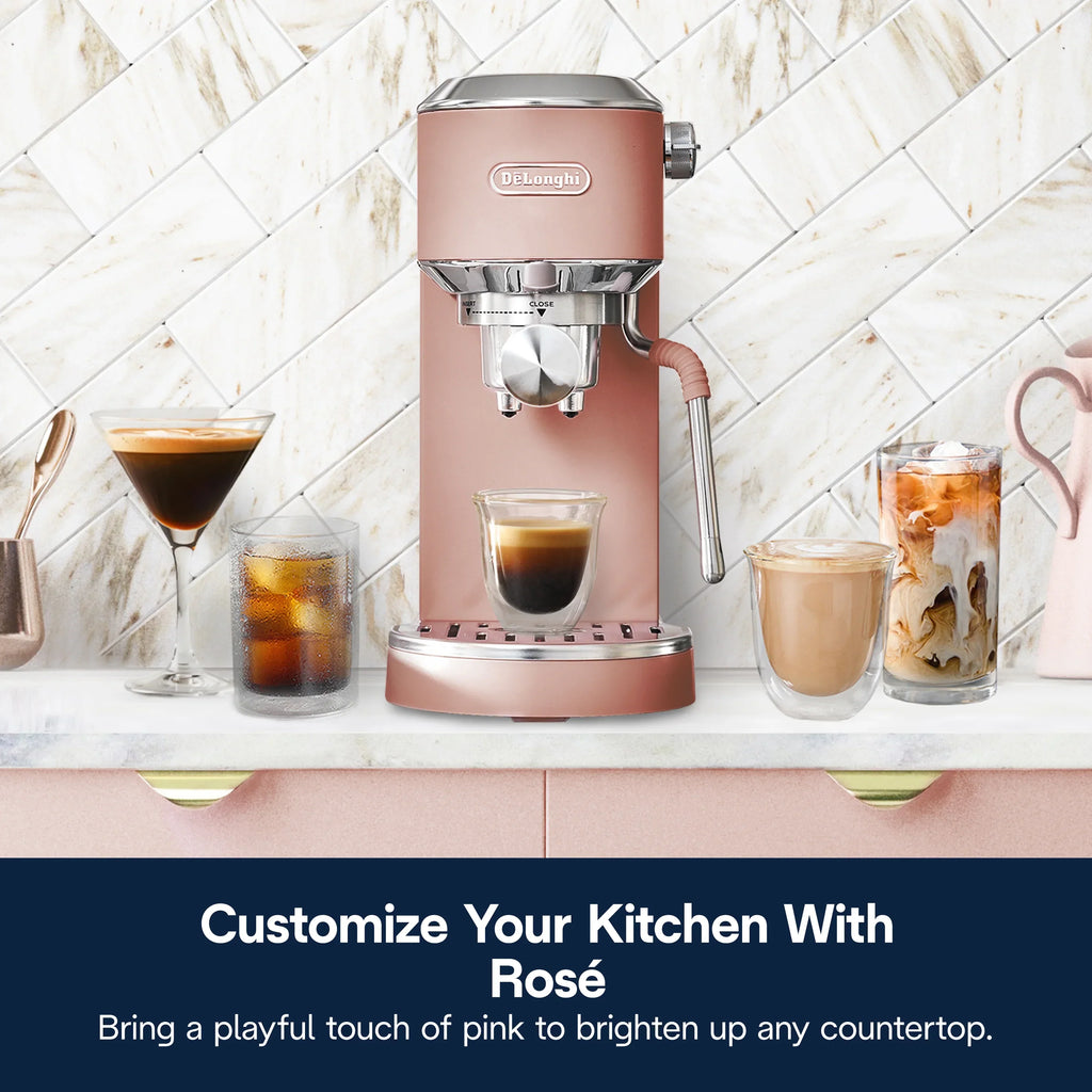 Nouveauté 2026 – Machine à expresso De’Longhi Dedica Duo , format compact avec mousseur intégré pour latte art, expresso, café infusé à froid, lattes et plus encore, acier inoxydable