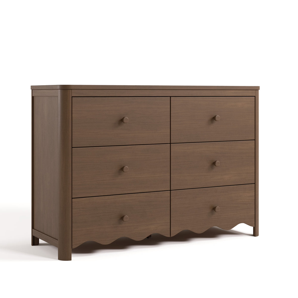 Nouveauté 2026 – Commode pour chambre d'enfant Storkcraft Casablanca 6 tiroirs, couleur sauge