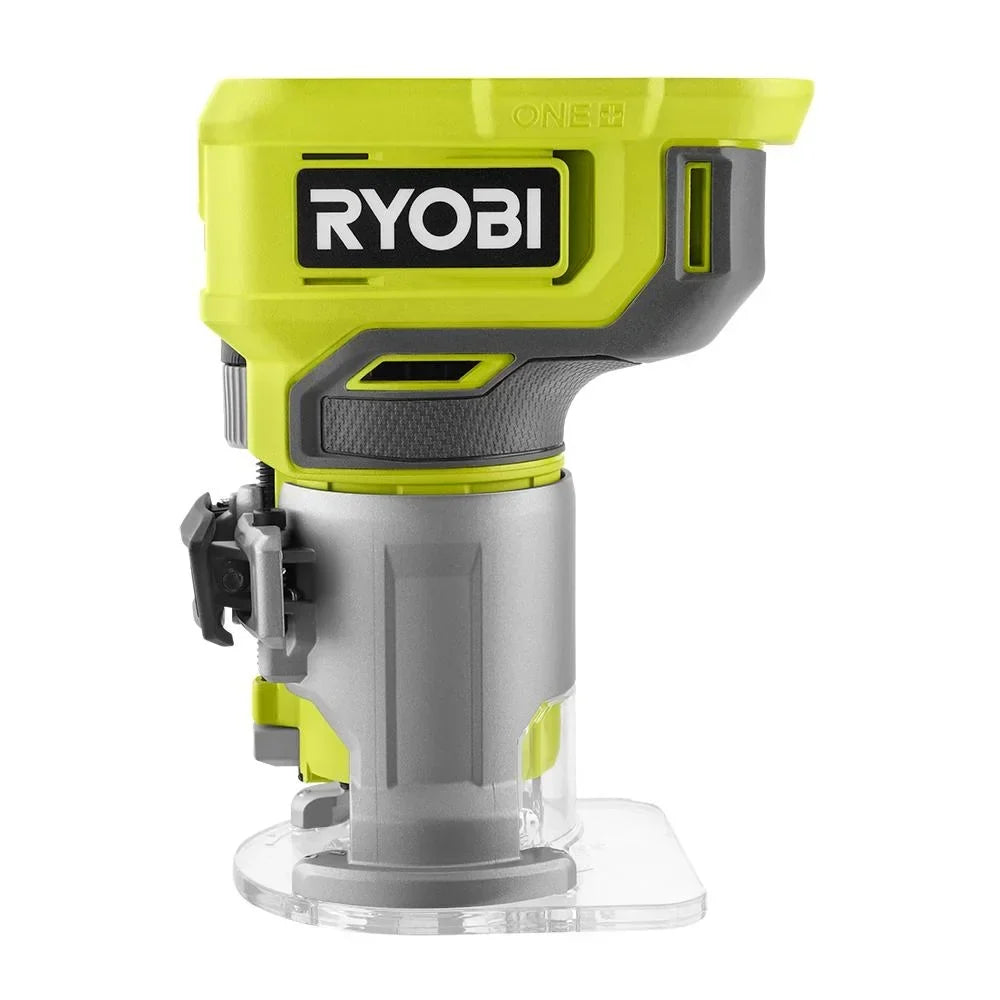 Nouveauté 2026 – Défonceuse compacte sans fil RYOBI 18V à base fixe (outil seul