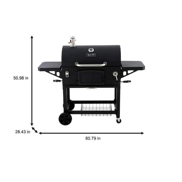 Nouveauté 2026 – Barbecue à charbon extra-large et robuste , noir