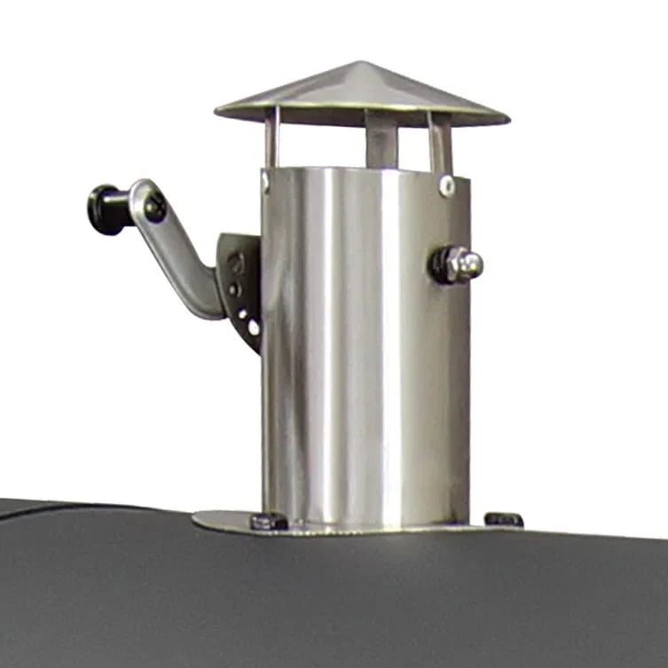 Nouveauté 2026 – Barbecue au charbon de bois robuste X-Large - 81 cm de largeur - Surface de cuisson de 5 400 cm² - Noir