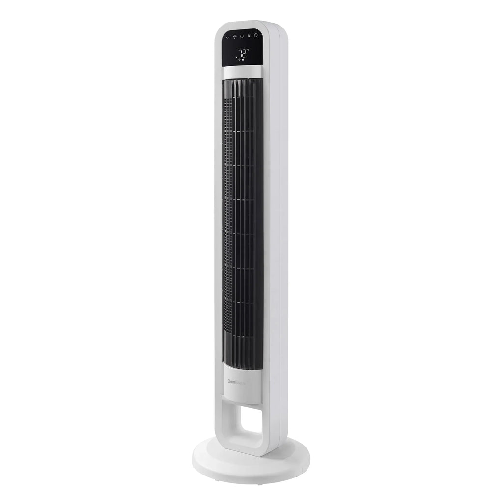 Nouveauté 2026 – Ventilateur tour OmniBreeze avec oscillation interne et Wi-Fi