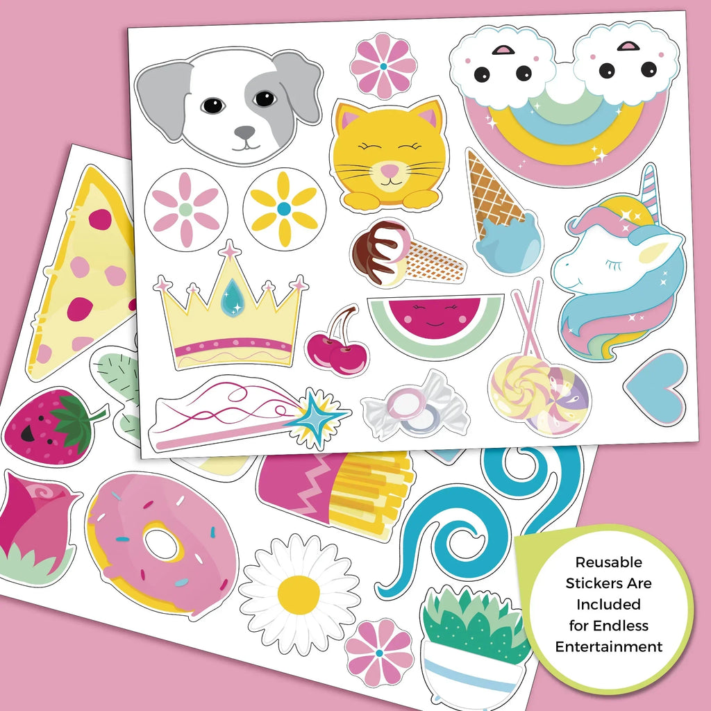 Nouveauté 2026 – Ensemble de jeu pour tout-petits Delta Children 4 pièces – Comprend une table de jeu, 2 chaises et un rangement à jouets à 6 bacs avec autocollants en vinyle réutilisables, rose clair/rose foncé