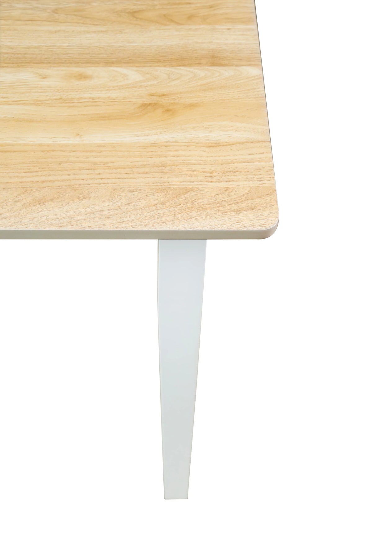 Nouveauté 2026 – Ensemble de salle à manger 5 pièces Mainstays , 1 table et 4 chaises, blanc, MDF et bois d'hévéa, intérieur, table de 117 cm (L) x 74 cm (l) x 76 cm (H