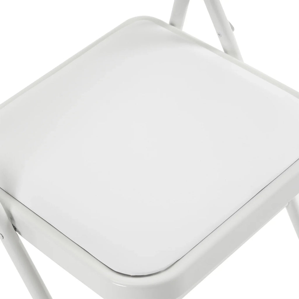 Nouveauté 2026 – Lot de 6 chaises pliantes grises avec assise rembourrée, portables et empilables, pour une utilisation intérieure et extérieure. Structure métallique robuste, idéale pour les événements, bureaux, mariages et fêtes. Capacité de charge