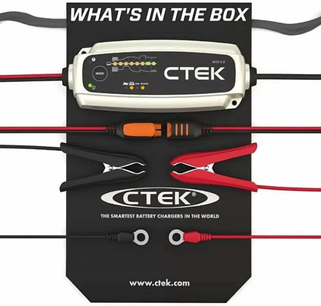 Nouveauté 2026 – Chargeur et mainteneur de batterie entièrement automatique CTEK 40-206 MXS 5.0 4,3 A 12 V