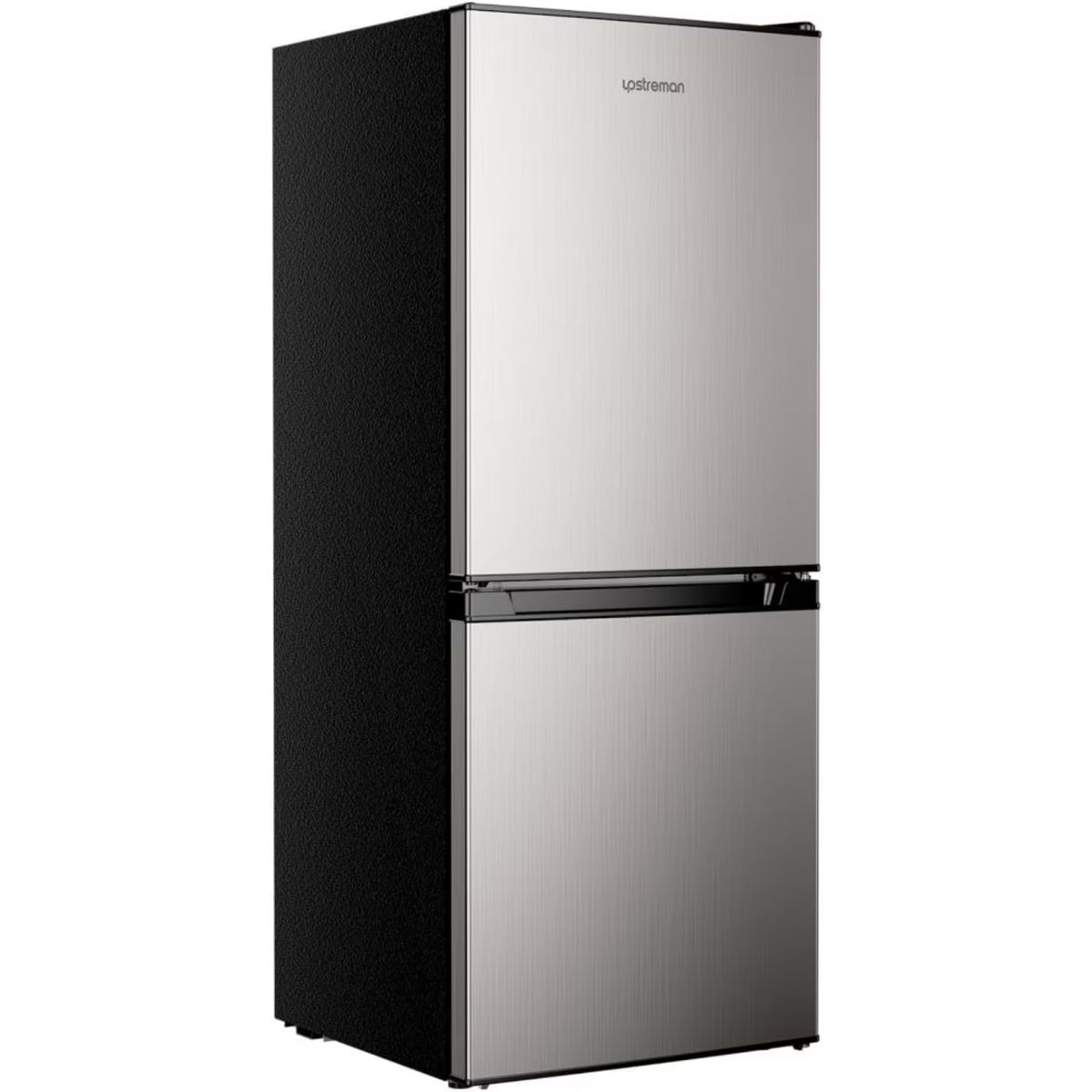 Nouveauté 2026 – Mini-réfrigérateur Upstreman 4 pi³ (113 L) avec congélateur inférieur, 2 portes, thermostat réglable et tablettes en verre amovibles, noir BM40