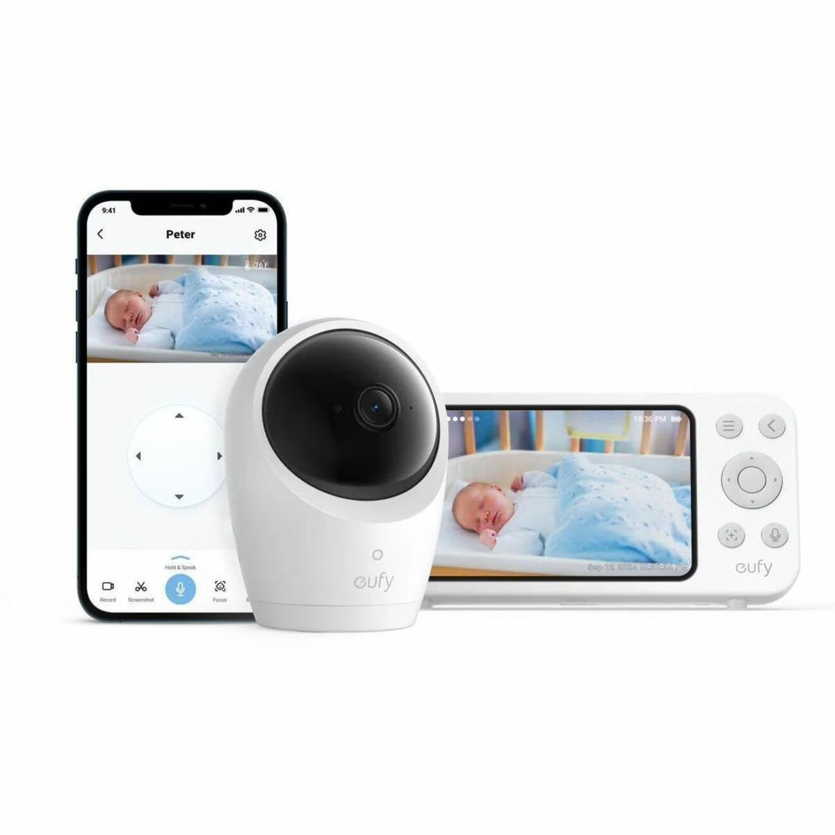 Nouveauté 2026 – Babyphone Eufy E20 avec caméra 2K