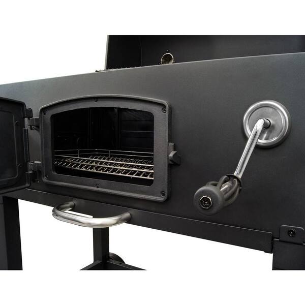 Nouveauté 2026 – Barbecue à charbon extra-large et robuste , noir