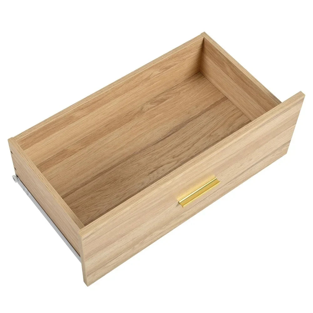 Nouveauté 2026 – Commode moderne Kadyn à 6 tiroirs, meuble en bois, commode pour chambre, meuble de rangement de cuisine avec tiroirs, commode (noire