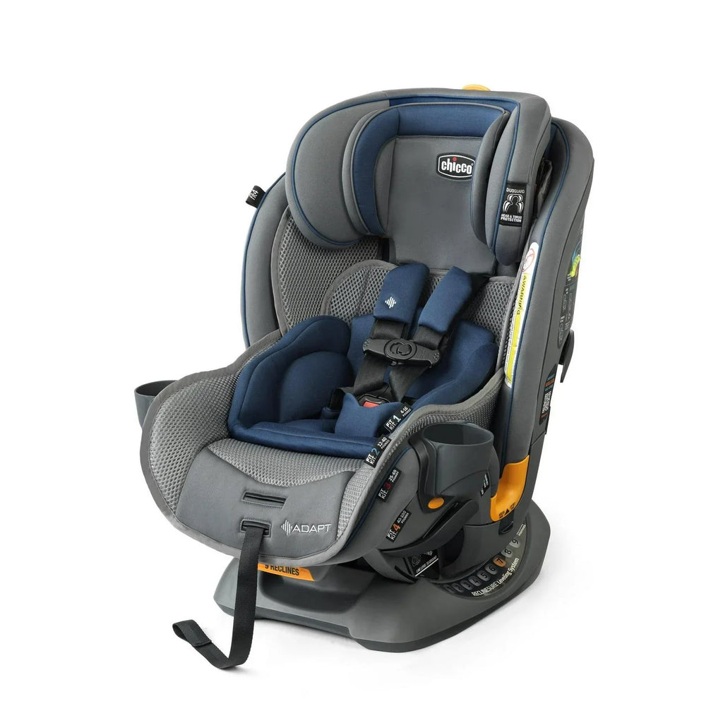Nouveauté 2026 – Siège auto convertible 4-en-1 Chicco Fit4 Adapt - Vapor (Gris
