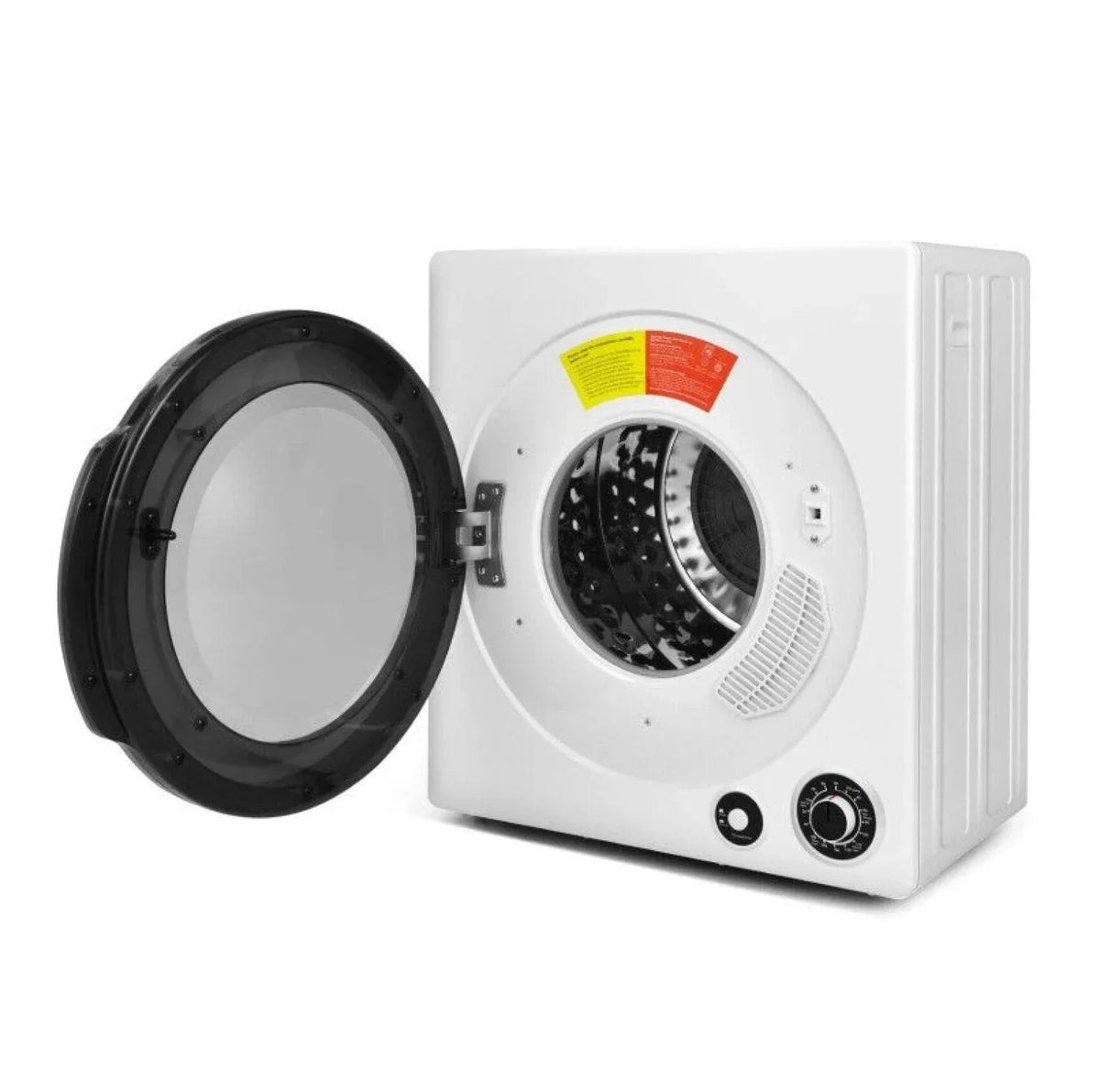 Nouveauté 2026 – Sèche-linge électrique Electric , modèle compact de 6 kg avec cuve en acier inoxydable, 4 modes de séchage, 2 niveaux de température, certifié ETL - idéal pour appartements, résidences étudiantes et camping-cars