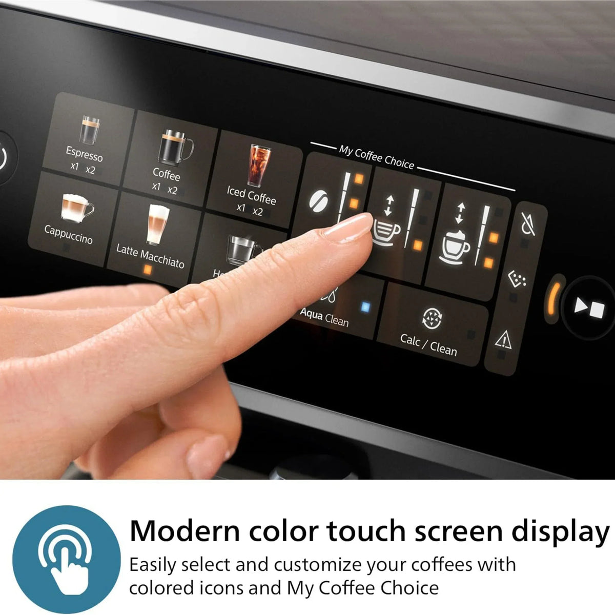 Nouveauté 2026 – Machine à expresso entièrement automatique Philips 3300 avec mousseur à lait LatteGo, noir et chrome