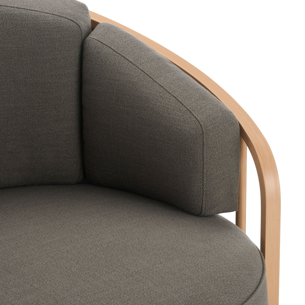 Nouveauté 2026 – Fauteuil pivotant Lillian Birdcage, lin crème, collection Better Homes & Gardens