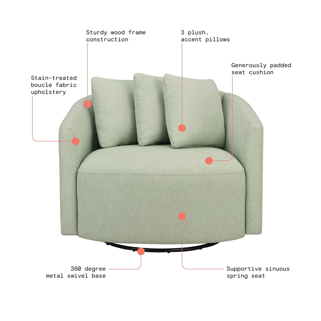 Nouveauté 2026 – Fauteuil d'appoint Beautiful Drew de Drew Barrymore (édition ), coloris crème bouclé