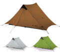 Nouveauté 2026 – Tente ultralégère 3F UL Gear Lanshan , imperméable, professionnelle, pour la randonnée, 2 personnes, camping, 4 saisons (kaki - 2 personnes, 4 saisons