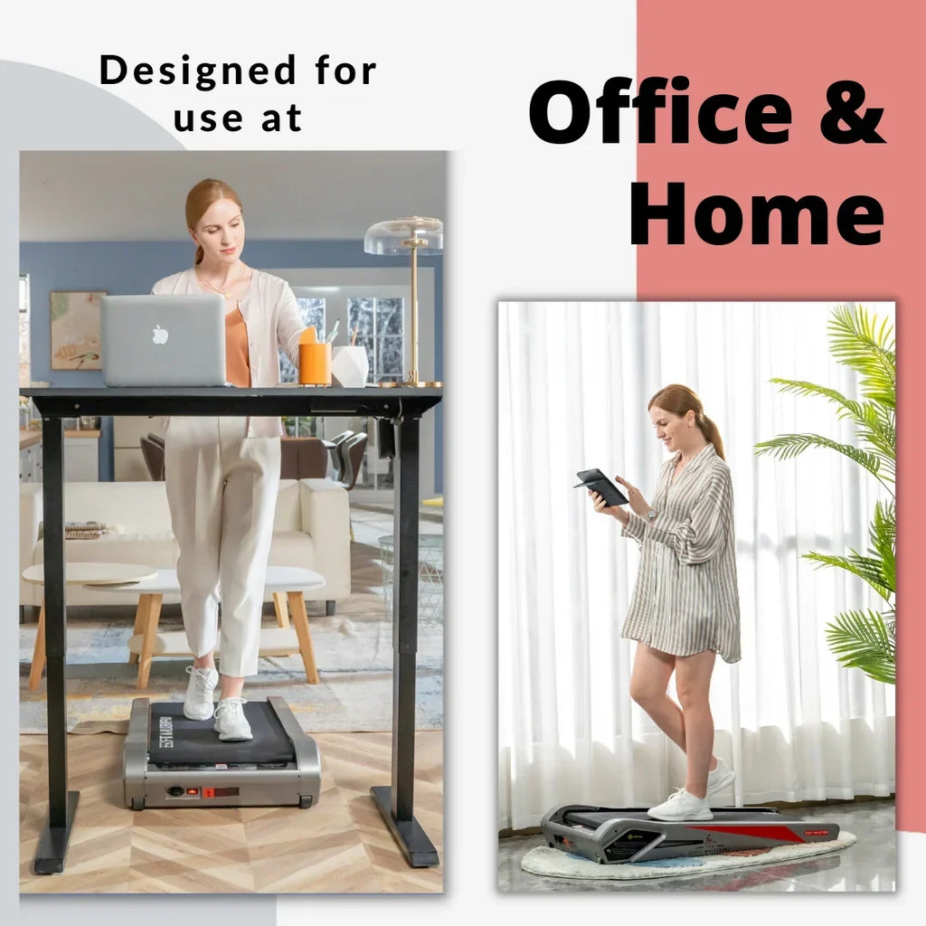 Nouveauté 2026 – Tapis de marche électrique Egofit Walker Pro , le plus petit modèle à placer sous un bureau, pour la maison, 2 CV, inclinaison de 5°