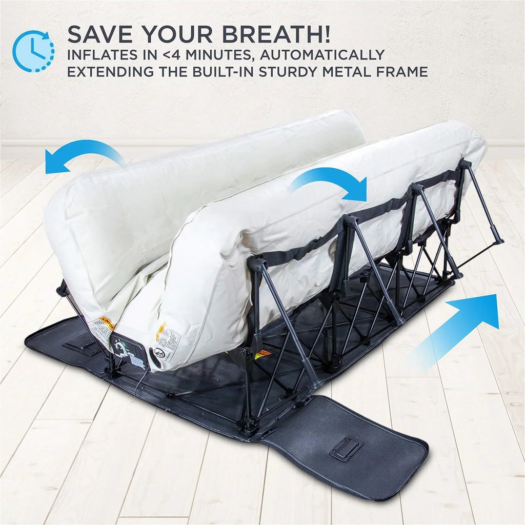 Nouveauté 2026 – Lit gonflable portable Ivation EZ-Bed 10 po avec pompe intégrée