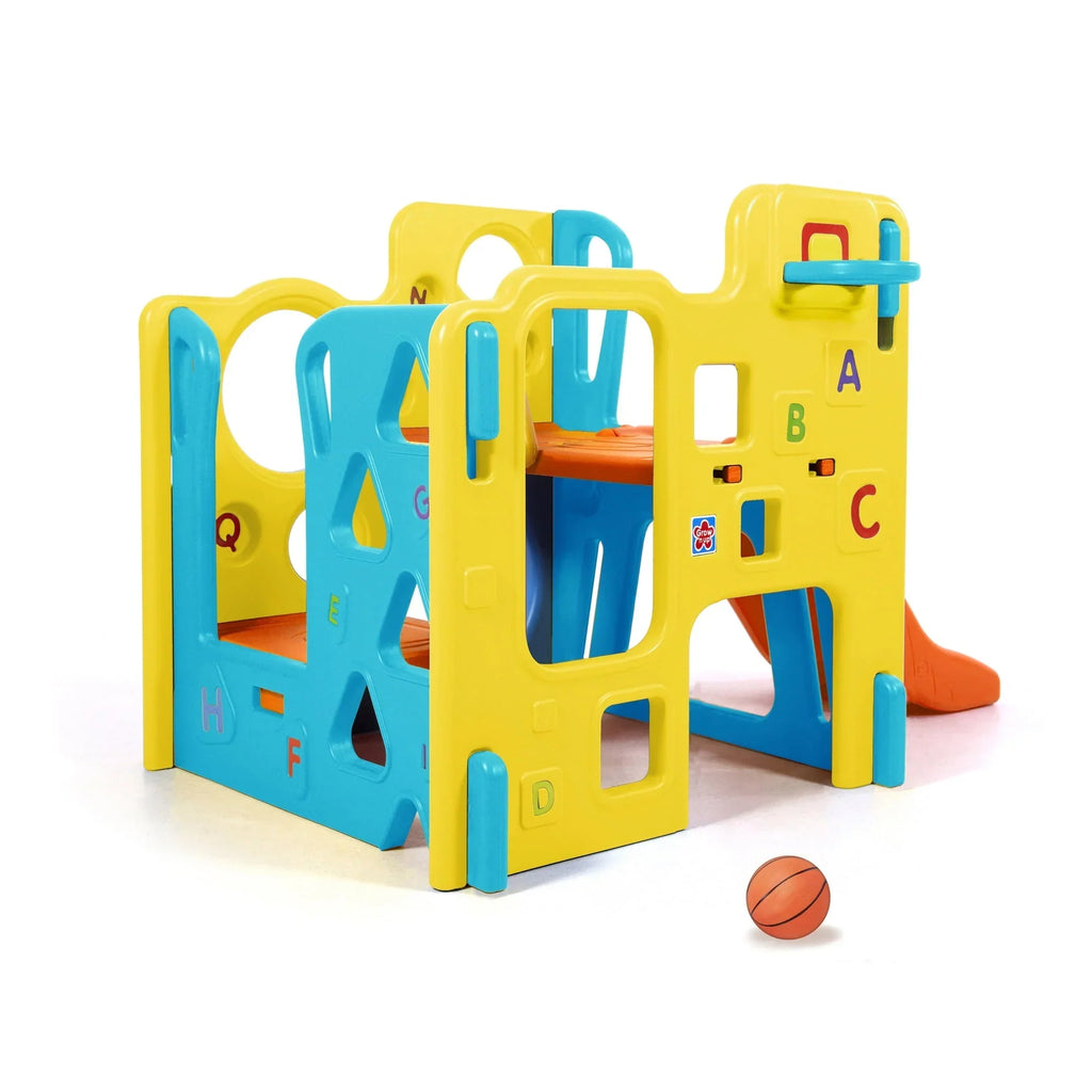 Nouveauté 2026 – Grow'n up Structure de jeux d'escalade et de toboggan pour enfants de 1,5 à 4 ans
