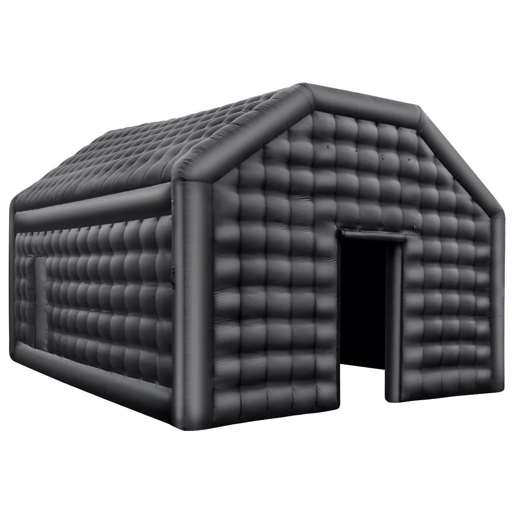 Nouveauté 2026 – Nouvelle tente gonflable de discothèque - Abri de fête gonflable de 3,65 m de haut avec lumières, parfait pour les festivals et les événements