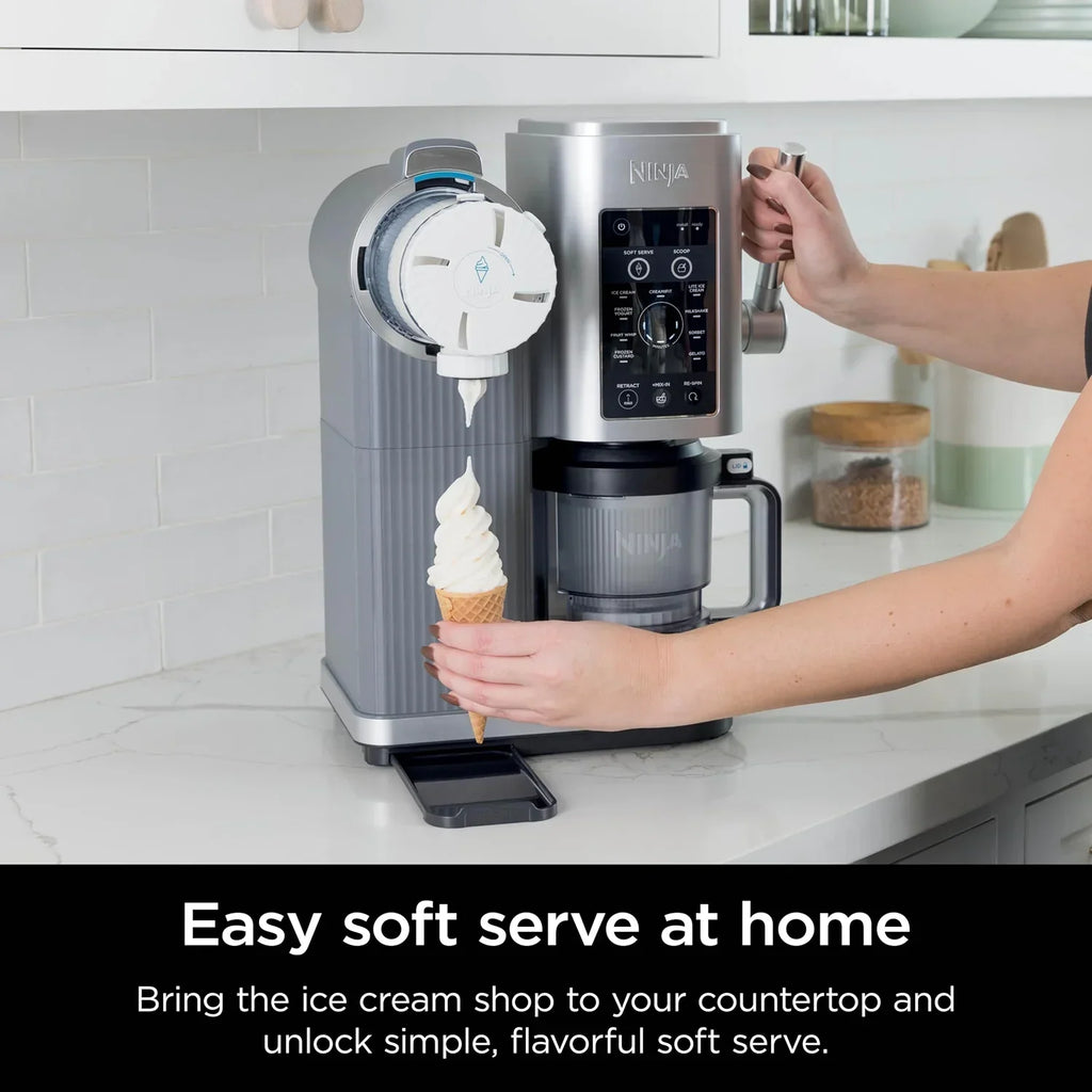 Nouveauté 2026 – Machine à glace molle Ninja CREAMi Swirl 13-en-1 (reconditionnée en usine