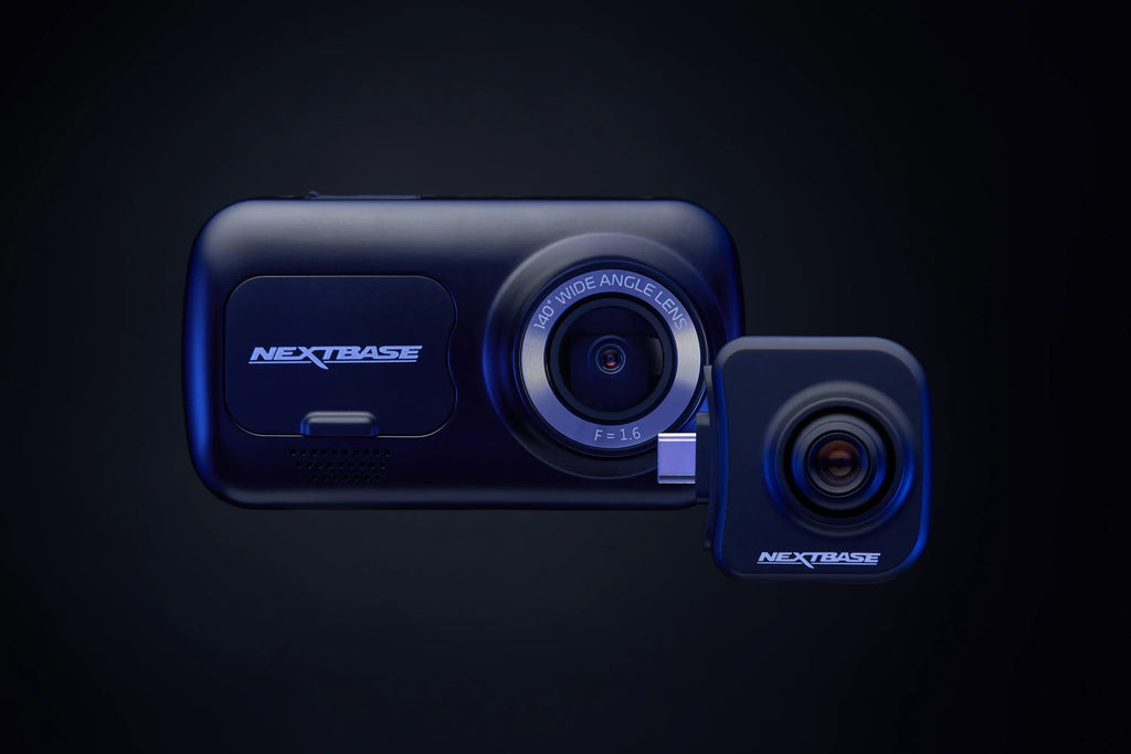 Nouveauté 2026 – Nextbase 222X Caméra de tableau de bord double compacte Avant et arrière Écran IPS HD 2,5", 1080p Full HD, Objectif à 6 couches, Noir, 0,17 lb assemblée