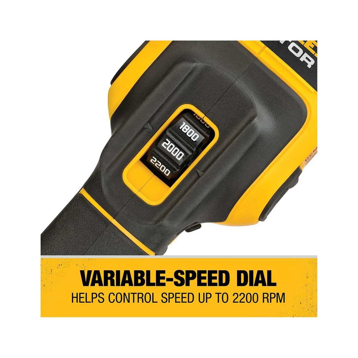 Nouveauté 2026 – Polisseuse sans fil DEWALT 20V MAX* XR, rotative, vitesse variable, 180 mm (7 pouces), outil seul (DCM849B) C30