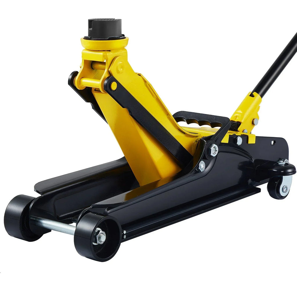 Nouveauté 2026 – Cric hydraulique extra-plat 2,5 tonnes - Pompe hydraulique robuste en acier pour voitures et SUV