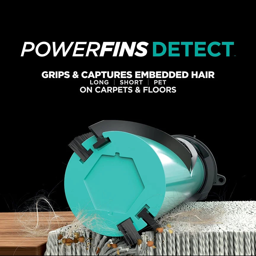 Nouveauté 2026 – Aspirateur vertical filaire Shark Detect Lift-Away ADV avec technologie PowerFins Detect, brosse autonettoyante et neutralisateur d'odeurs, LA492, bordeaux
