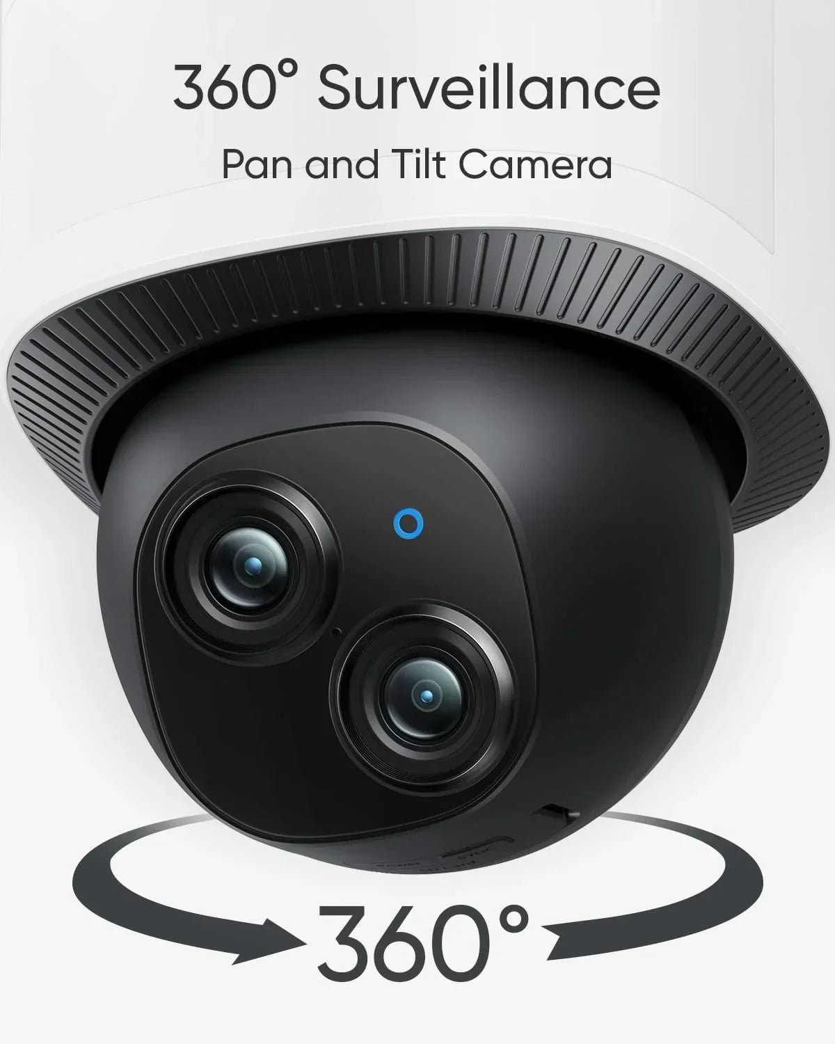 Nouveauté 2026 – Caméra de sécurité eufy E340 avec projecteur intégré , caméra filaire, double caméra 3K+2K, rotation et inclinaison à 360°, sans abonnement mensuel