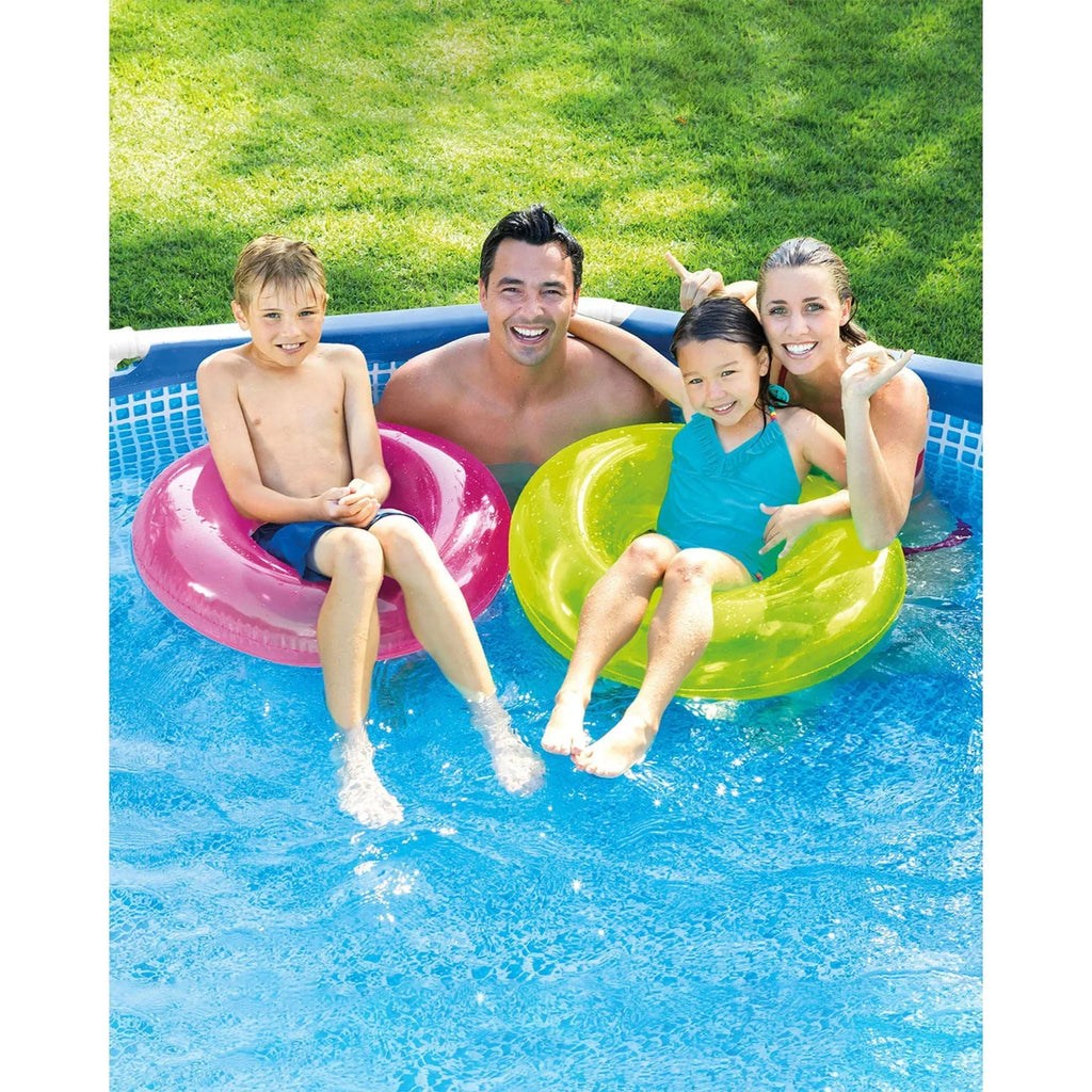 Nouveauté 2026 – Piscine Intex 28205EH , 2,44 m x 61 cm, structure en acier durable et résistant à la rouille