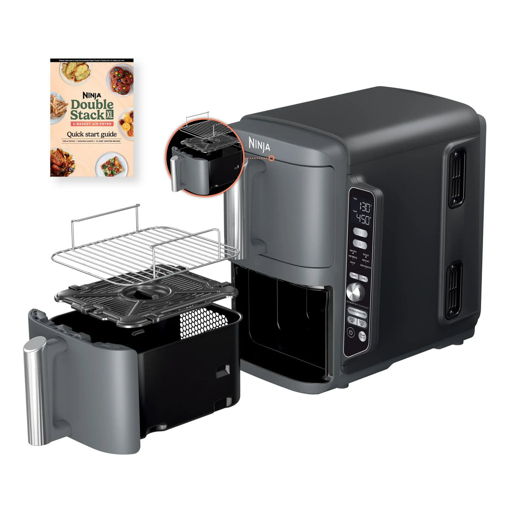 Nouveauté 2026 – Friteuse à air Ninja DoubleStack XL 10 QT à 2 paniers