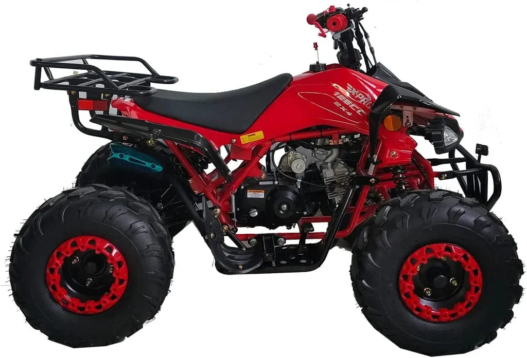 Nouveauté 2026 – VTT X-Pro , 125 cm³, essence, transmission automatique avec marche arrière télécommandée, gros pneus 19"/18