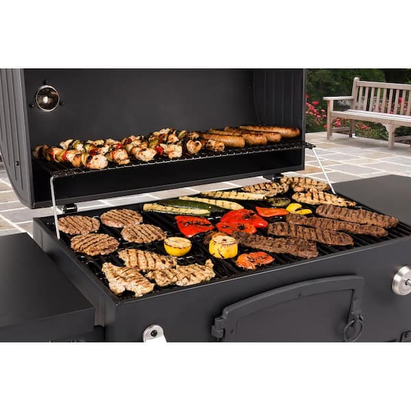 Nouveauté 2026 – Barbecue à charbon extra-large et robuste , noir
