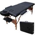 Nouveauté 2026 – Table de massage portable de 213 cm (84 po) pour le visage, idéale pour les soins du visage et les tatouages. Housse de transport offerte. Couleur : noir