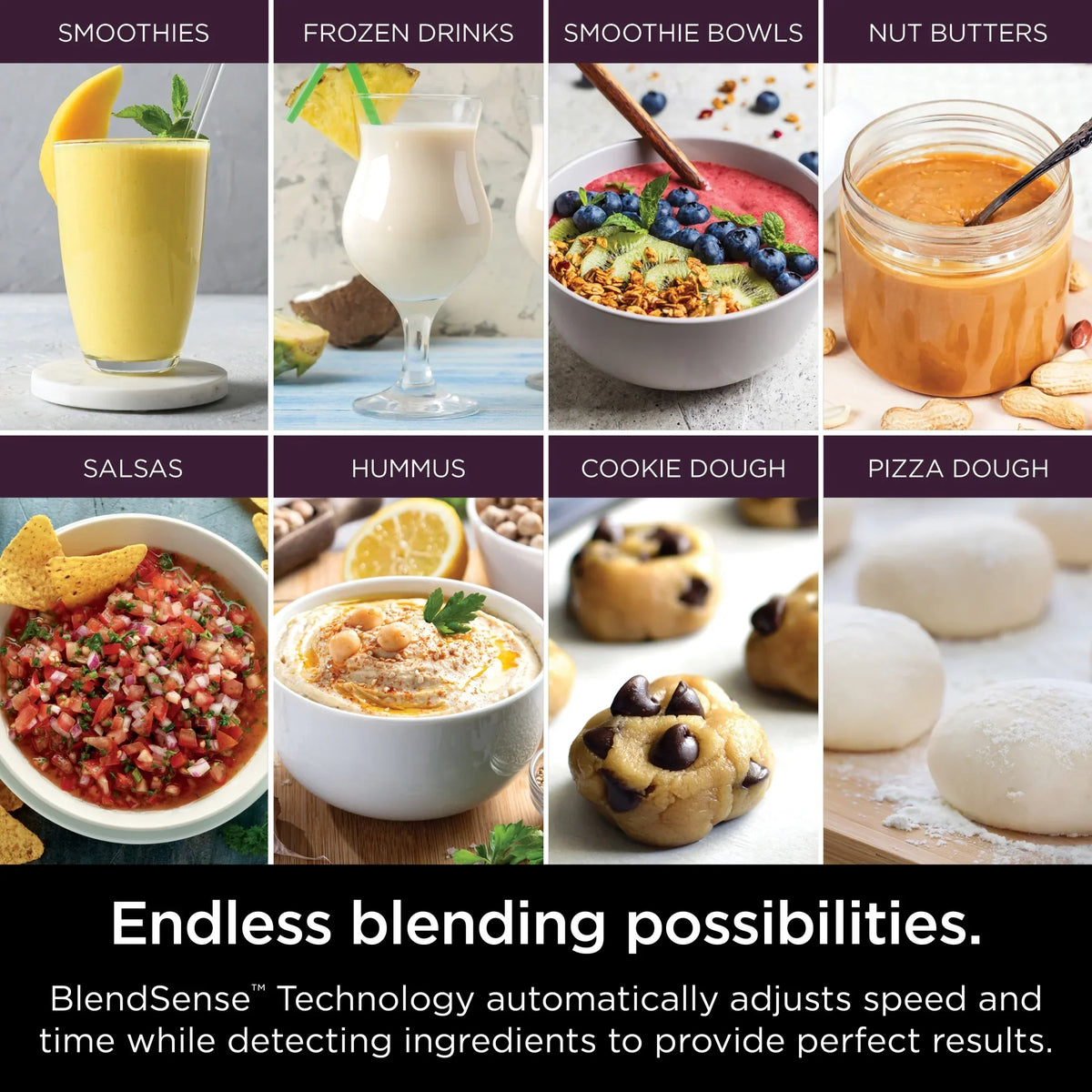 Nouveauté 2026 – Système de cuisine Ninja Detect TB400 : mixeur et robot culinaire avec technologie Blend Sense, argent