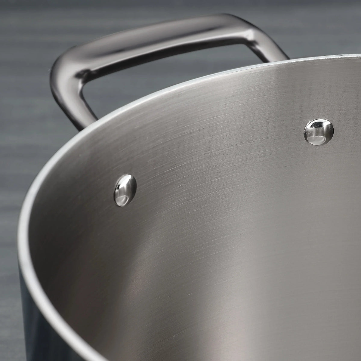 Nouveauté 2026 – Ensemble de 14 pièces de batterie de cuisine Tramontina en acier inoxydable triple couche avec couvercles en verre