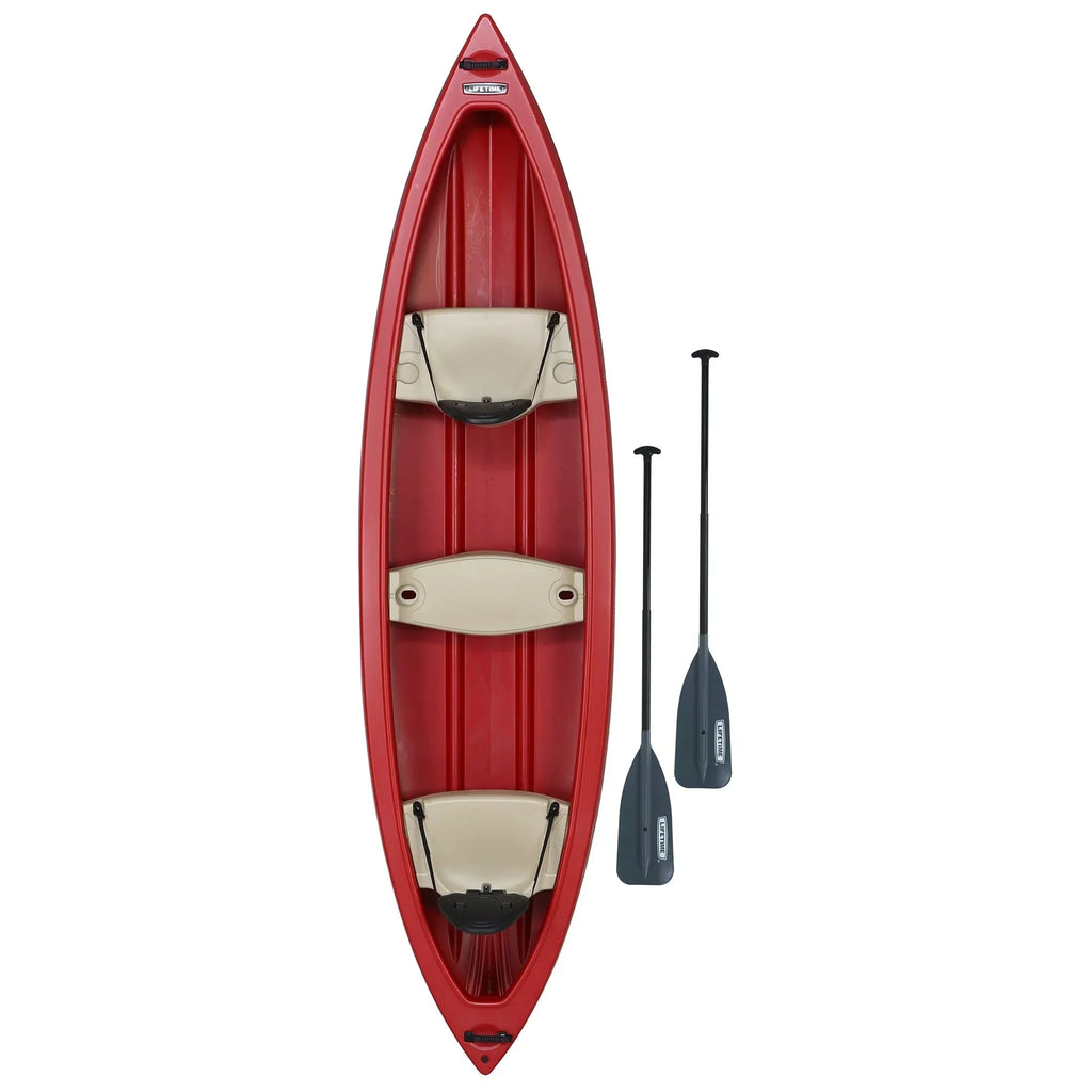 Nouveauté 2026 – Canoë Lifetime Kodiak 13 pieds , rouge (90658