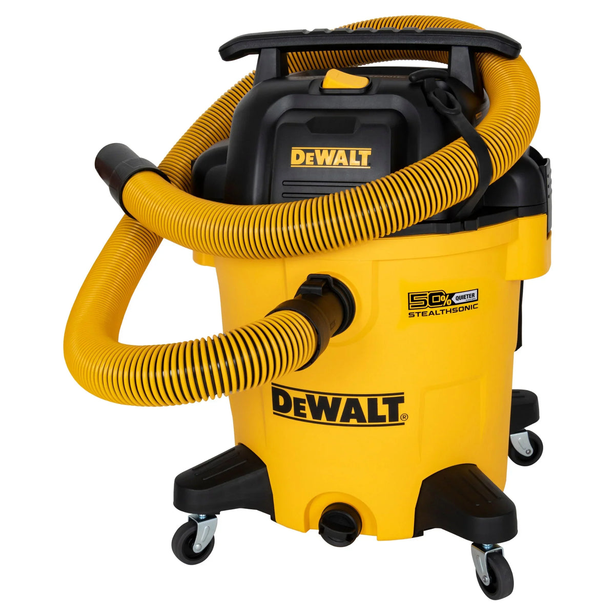 Nouveauté 2026 – Aspirateur eau et poussière silencieux Stealthsonic de DeWalt, 12 gallons (45 litres) et 5,5 HP