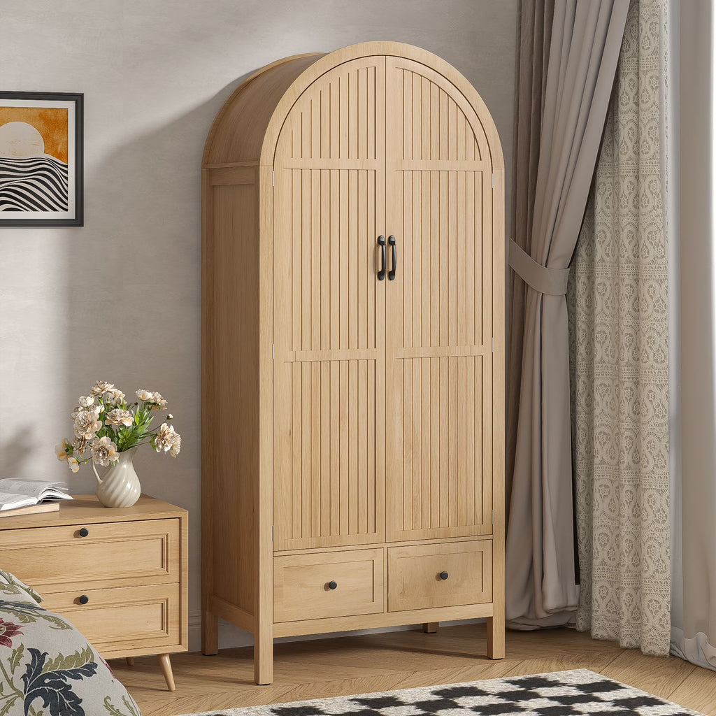 Nouveauté 2026 – Armoire-penderie Armoire , armoire de chambre avec tiroirs, armoires de rangement en bois