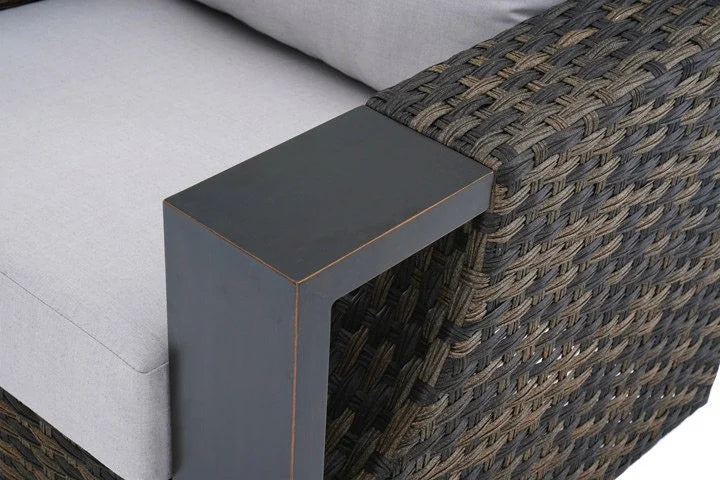 Nouveauté 2026 – Canapé d'extérieur en osier Rockport de Better Homes & Gardens , marron