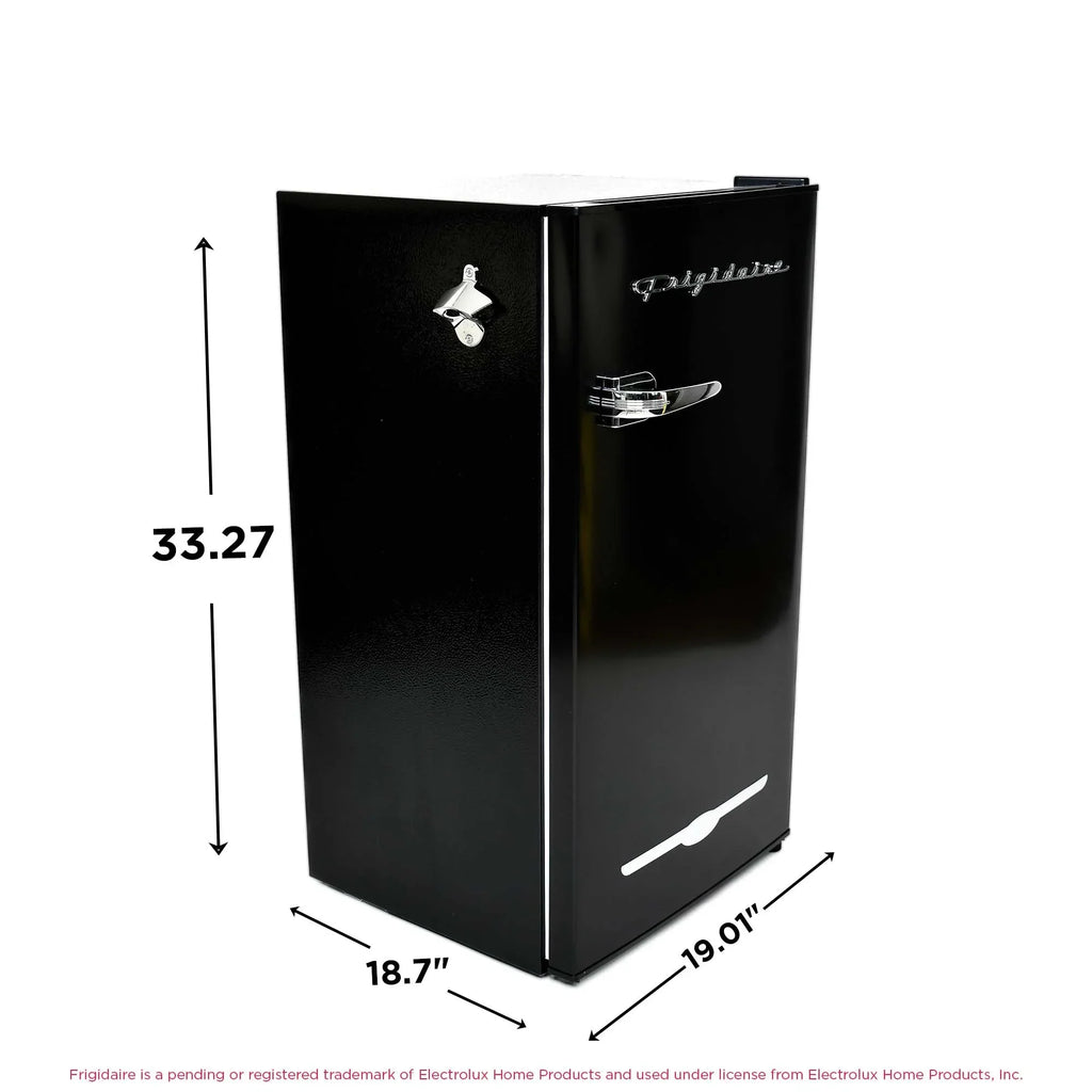 Nouveauté 2026 – Réfrigérateur de bar rétro Frigidaire EFR376-C-PINK 3,2 pi³ (rose), 65 watts, avec ouvre-bouteille latéral