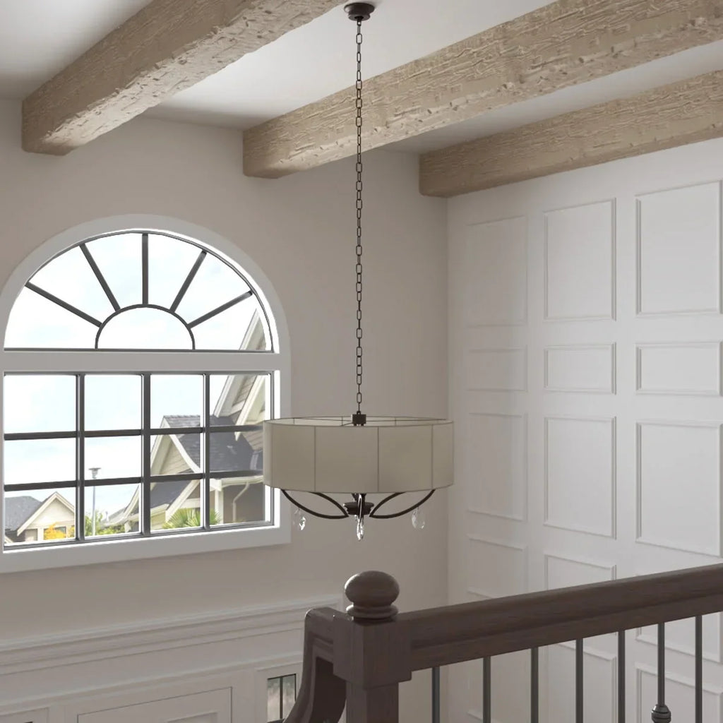 Nouveauté 2026 – Ekena Millwork 3 1/2 po L x 3 1/2 po H x 120 po P 3 côtés (poutre en U) Bois de récupération HeritageTimber Faux bois Poutre de plafond, Brun Kona