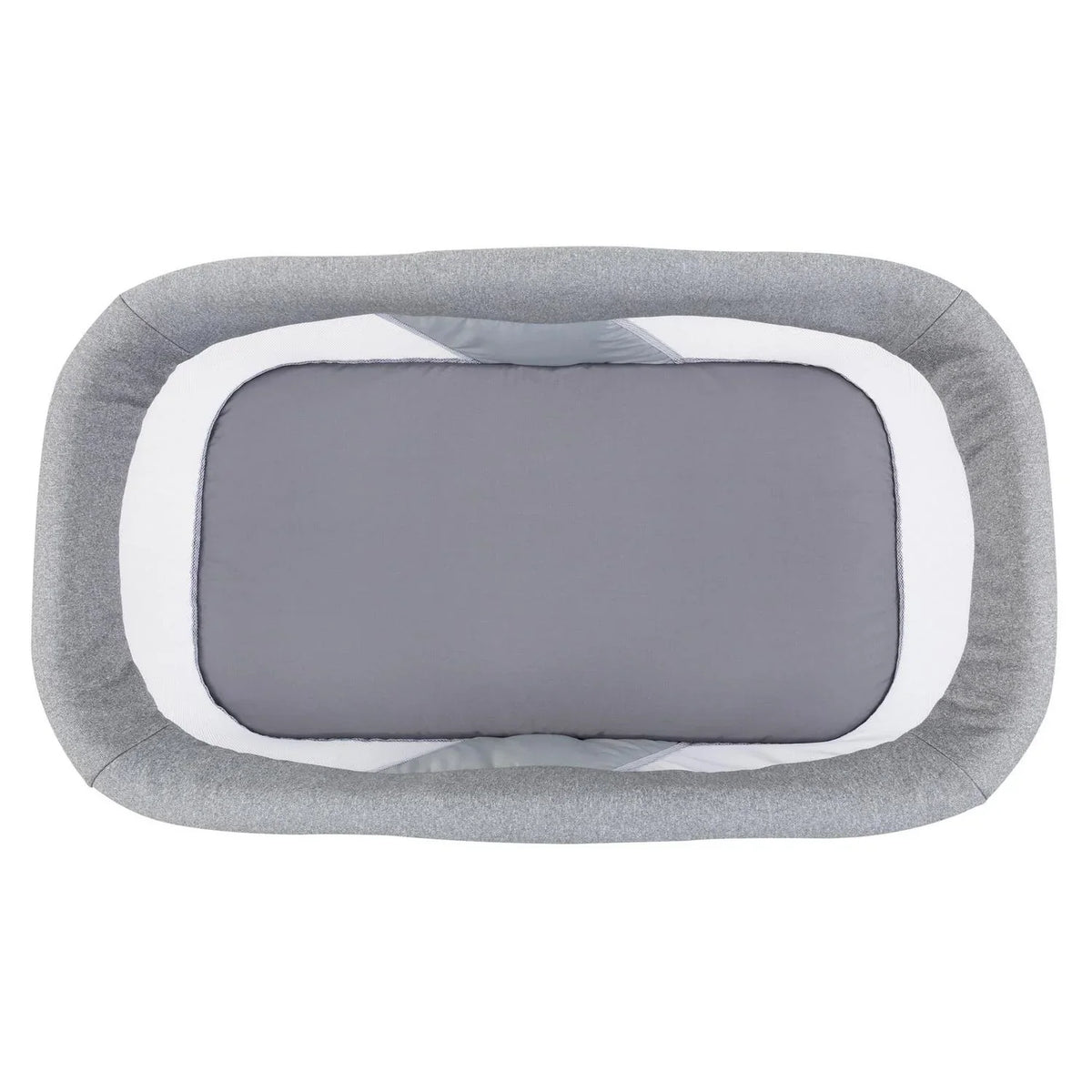 Nouveauté 2026 – Berceau à bascule 2-en-1 Baby Trend Quick Fold avec sac de voyage - Gris pierre ombré