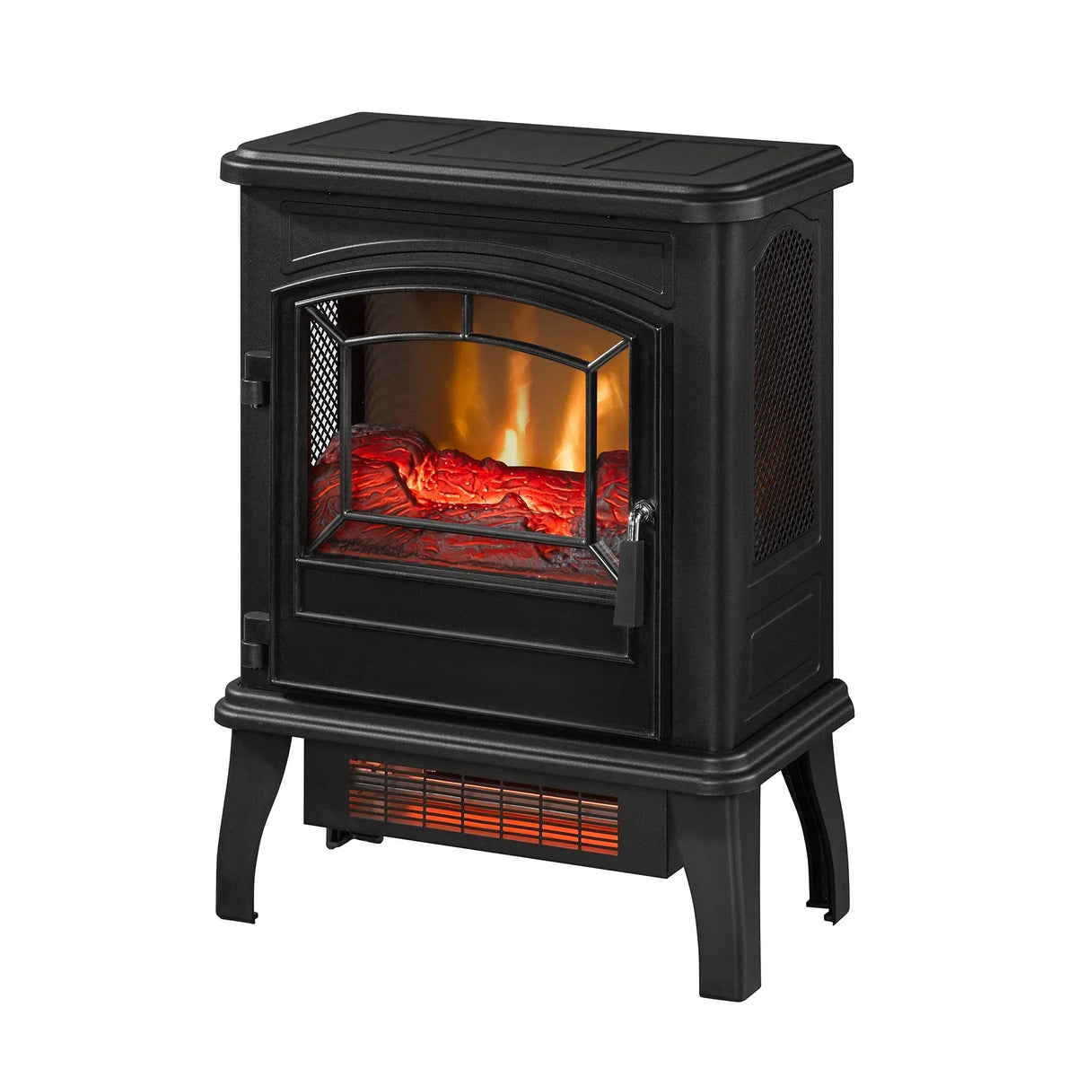 Nouveauté 2026 – Poêle électrique infrarouge à quartz ClassicFlame 17,5" W, bleu insigne