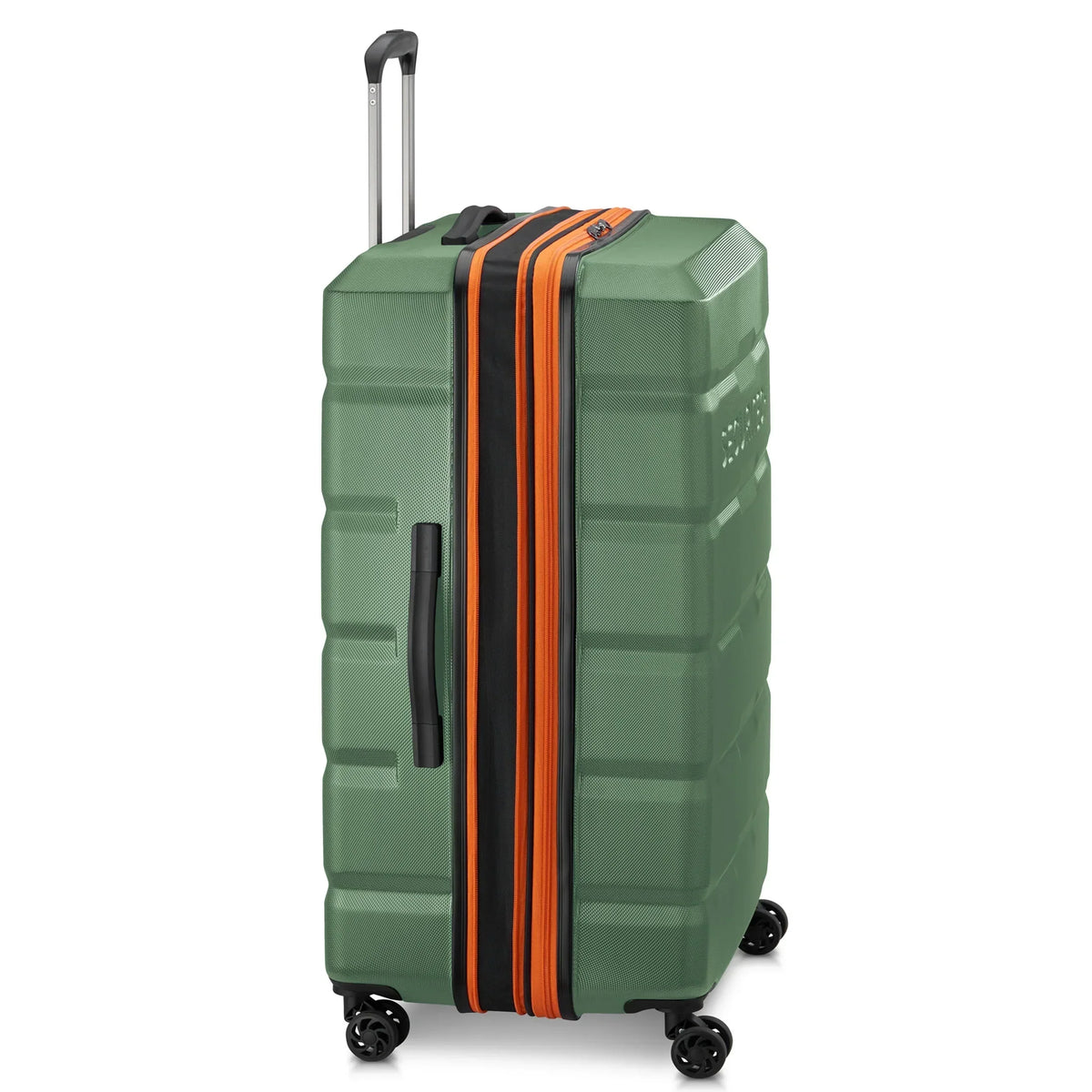 Nouveauté 2026 – Valise rigide à roulettes Securitech by Delsey Citadel 31" (grand modèle, verte), modèle , grande taille, enregistrée