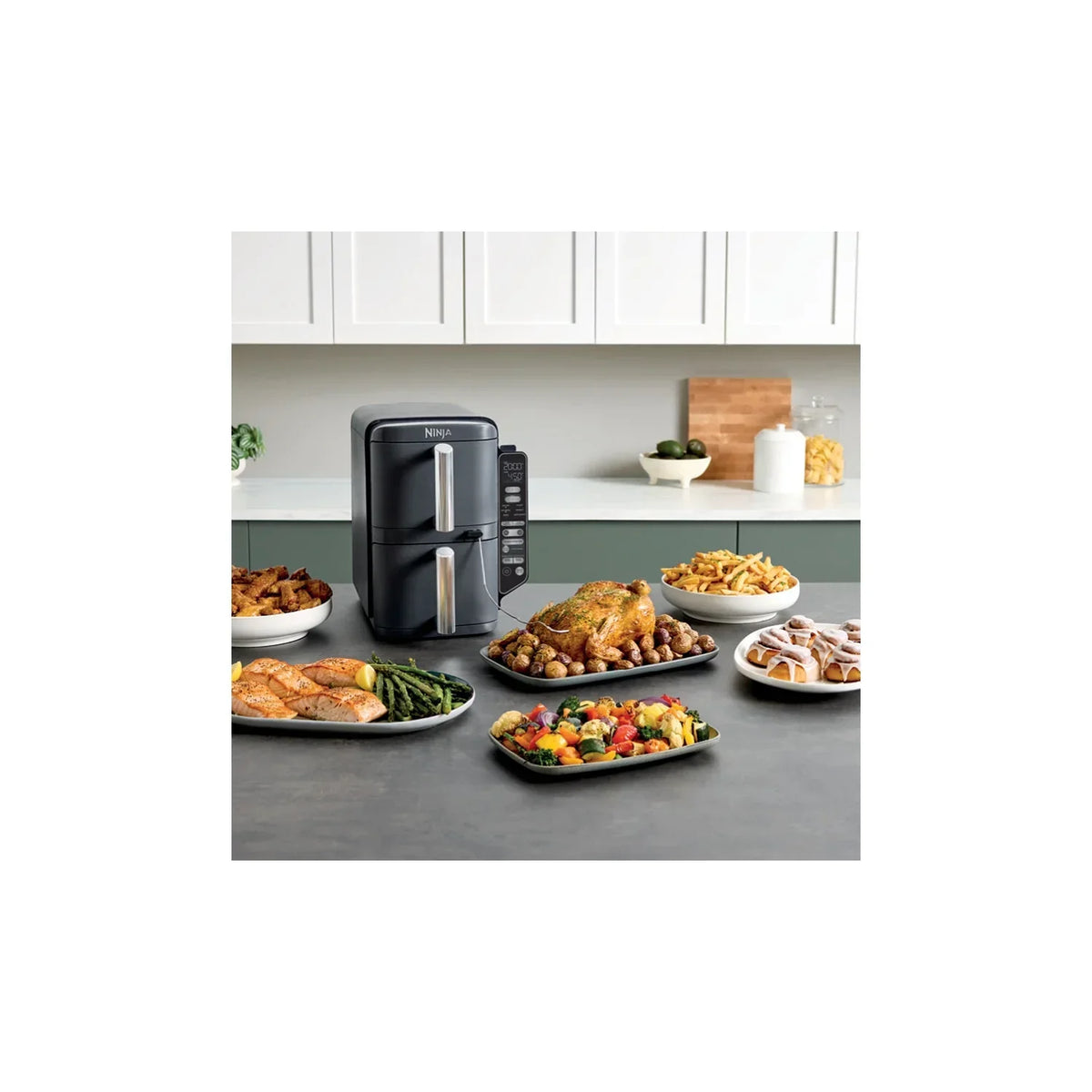 Nouveauté 2026 – Friteuse à air Ninja DoubleStack XL Smart à 2 paniers
