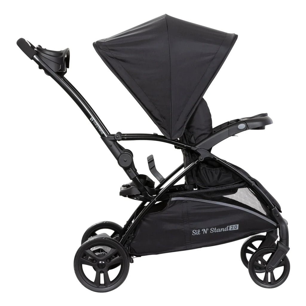 Nouveauté 2026 – Poussette Baby Trend Sit N-Stand 2.0 , couleur Gris clair